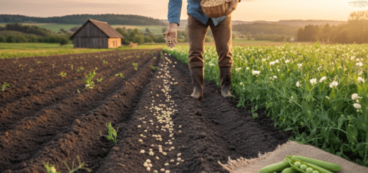 Žirnių sėjos strategija: Kaip ir kada sėti, kad ankštys lūžtų nuo derliaus