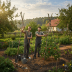 Du Broliai Sode: Dvigubo Stiebo Metodika ir Sinergija Jūsų Darže