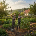 Du Broliai Sode: Dvigubo Stiebo Metodika ir Sinergija Jūsų Darže