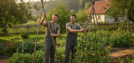 Du Broliai Sode: Dvigubo Stiebo Metodika ir Sinergija Jūsų Darže