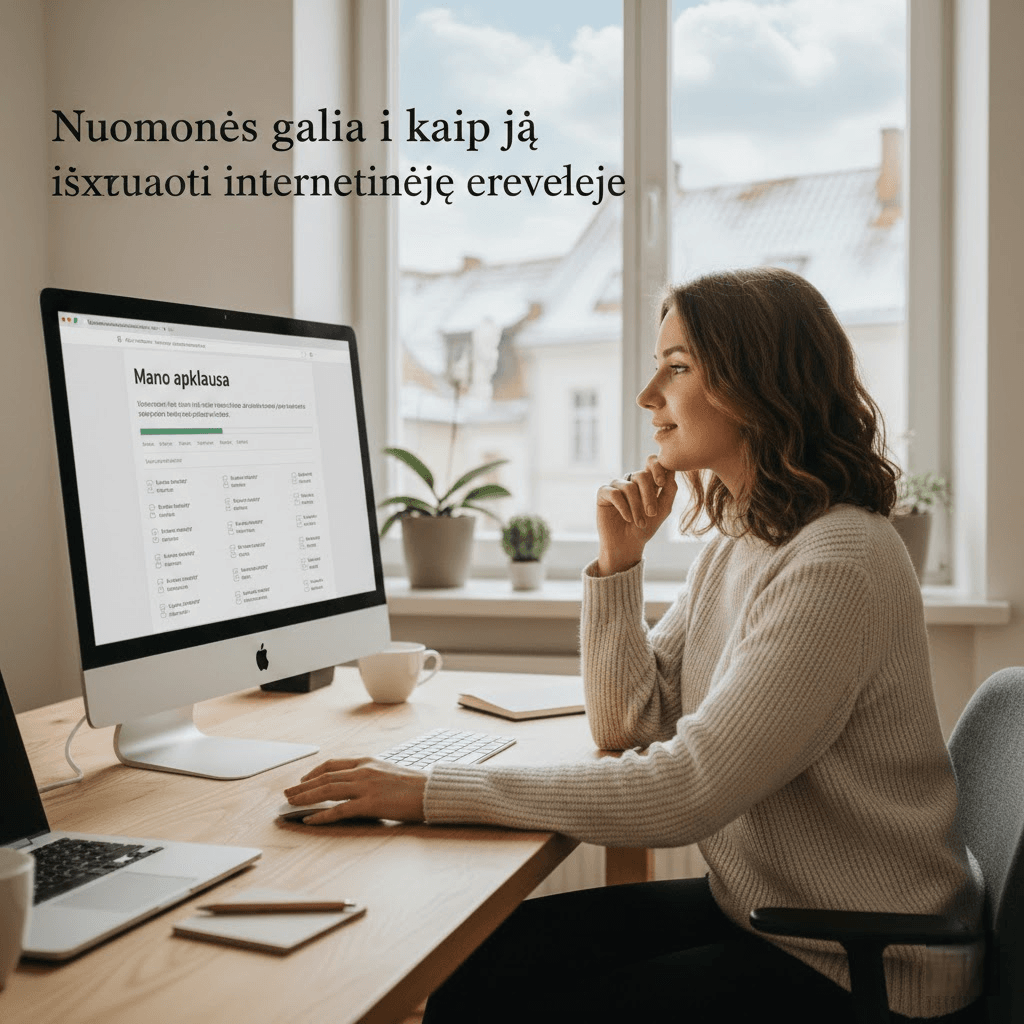 Mano apklausa: Nuomonės galia ir kaip ją išnaudoti internetinėje erdvėje