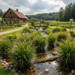 Palminė viksva: Šlapių vietų karalienė ir egzotiškas sodo akcentas