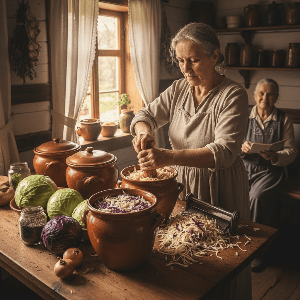 Naminis kopūstų rauginimas: traškumo paslaptys ir senolių metodai