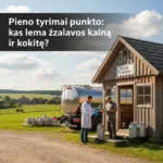 Pieno tyrimai punkto: kas lemia žaliavos kainą ir kokybę?