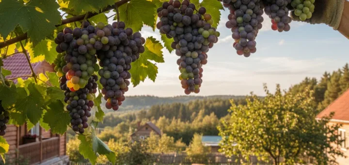 Saldžios vynuogės jūsų sode: auginimo paslaptys ir geriausios veislės