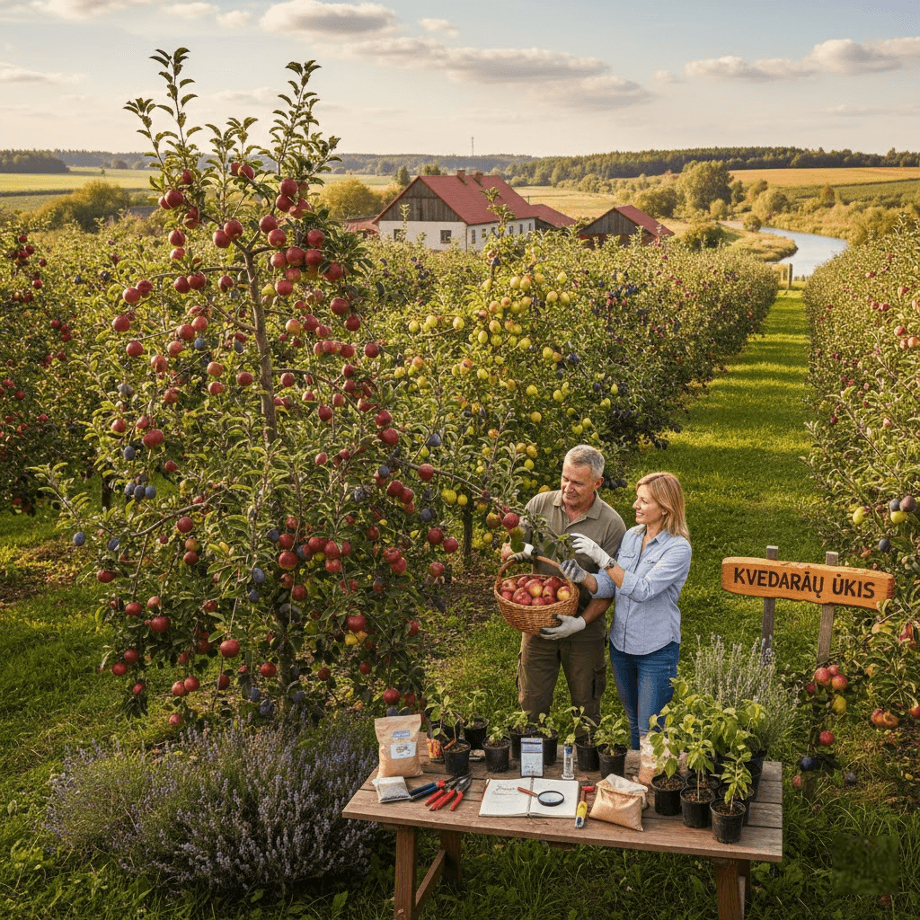 Kvedarų ūkis: Sodininkystės paslaptys, augalų atranka ir sėkmingo derliaus formulė