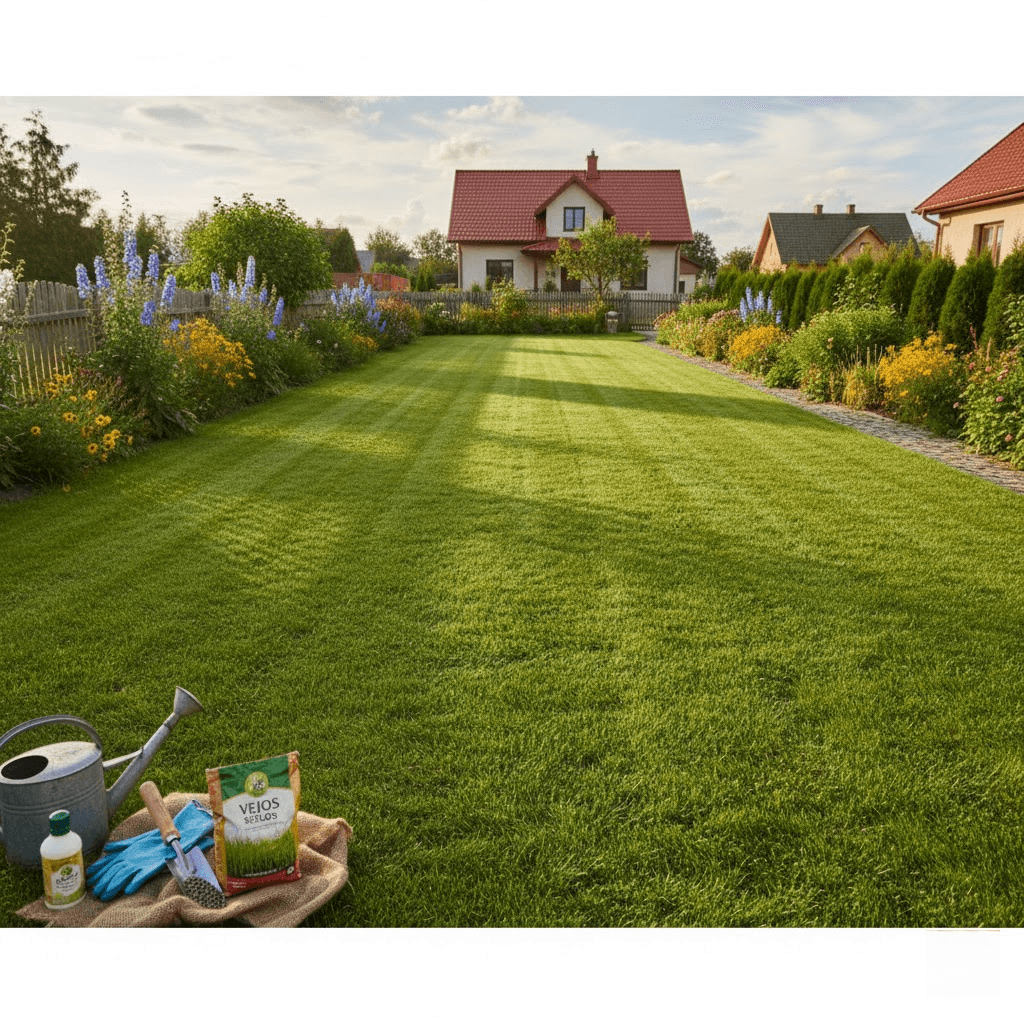 Tobula Žolė: Strategijos Vešliam ir Sveikam Kiemo Kilimu
