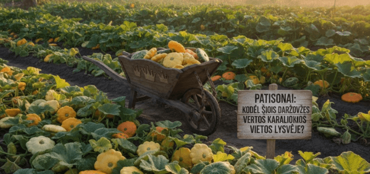 Patisonai: Kodėl šios daržovės vertos karališkos vietos lysvėje?