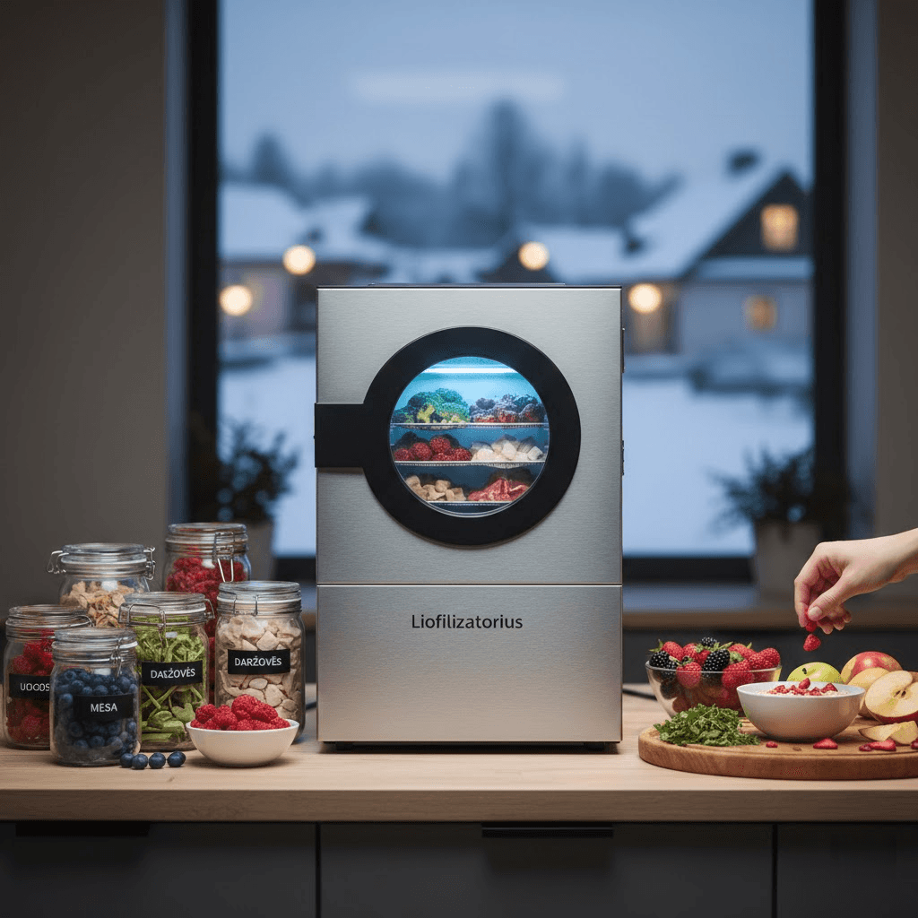 Liofilizatorius: inovatyvus būdas sustabdyti laiką jūsų lėkštėje