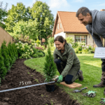 Privatumo architektūra: kaip apskaičiuoti idealų 'Smaragd' tujų sodinimo atstumą
