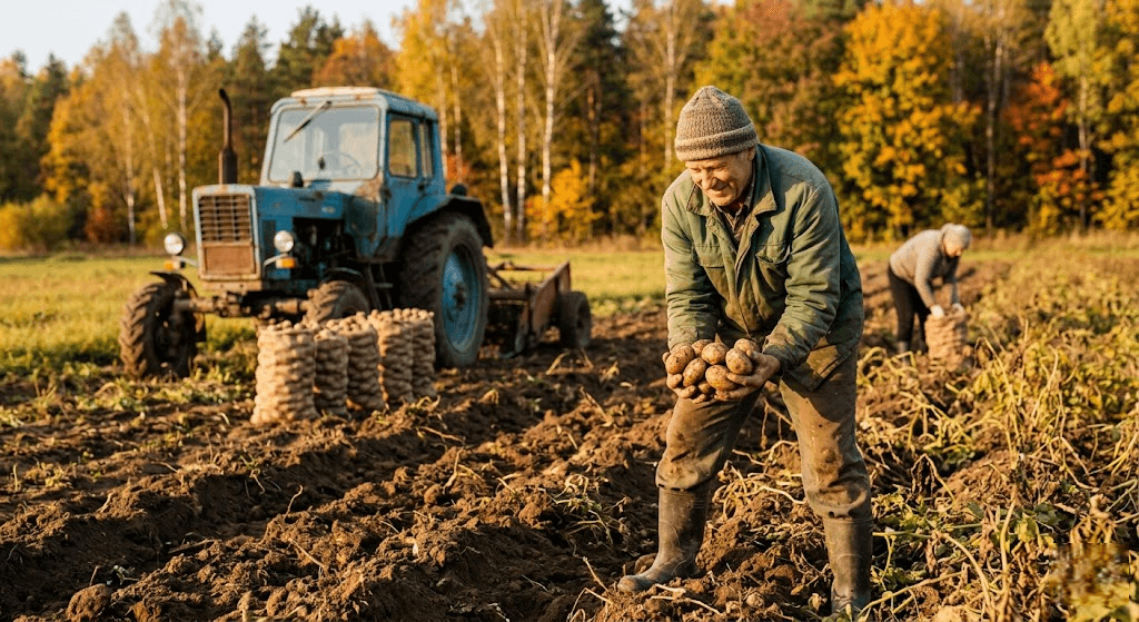 Auksinis rudens derlius: kaip nepraleisti idealiausio laiko bulvių kasimui?