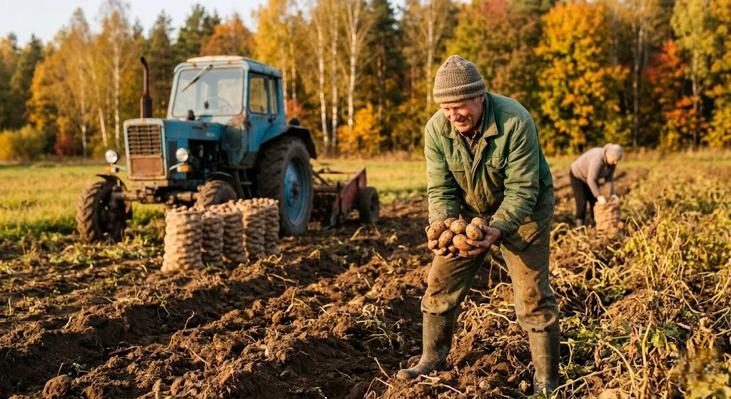 Auksinis rudens derlius: kaip nepraleisti idealiausio laiko bulvių kasimui?