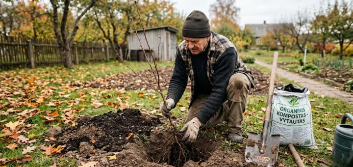 Rudens vėsa ir vaismedžių sodinimas: kaip paruošti kriaušes ilgam ir derlingam gyvenimui