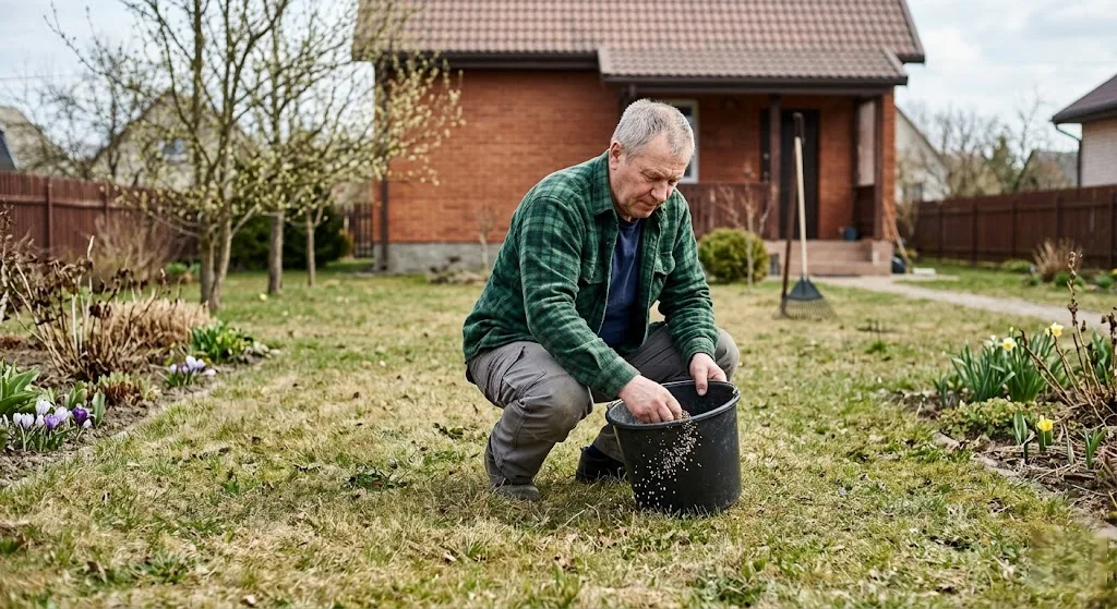 Žaliojo kilimo atgimimas: kaip tinkamai pažadinti ir pamaitinti veją po žiemos miego