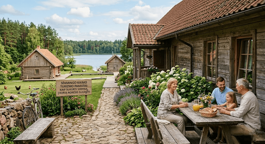 Sėkmingo kaimo turizmo verslo pamatai: kaip sukurti sodybą, į kurią norėsis sugrįžti