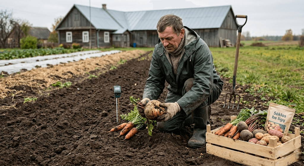 Sveikas derlius be nuostolių: kaip užkirsti kelią pavojingiausioms šakniavaisių ligoms dar iki sėjos Sveikas derlius be nuostolių: kaip užkirsti kelią pavojingiausioms šakniavaisių ligoms dar iki sėjos