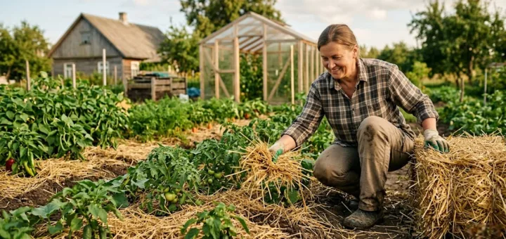 Kodėl šiaudai yra geriausias daržininko pasirinkimas: praktinė patirtis ir mokslo įžvalgos sveikam derliui
