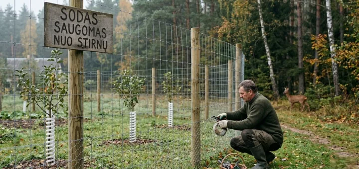 Kovos su miško svečiais strategija: kaip efektyviai apsaugoti sodą nuo stirnų