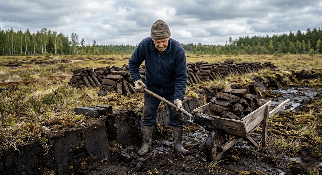 Šiluma iš pelkių gelmių: praktiniai patarimai ir įžvalgos pasirinkus durpių kurą Šiluma iš pelkių gelmių: praktiniai patarimai ir įžvalgos pasirinkus durpių kurą