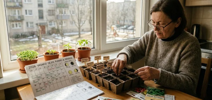Pavasaris ant palangės: Strateginis 2026-ųjų vasario sėjos planas ir Mėnulio įtaka