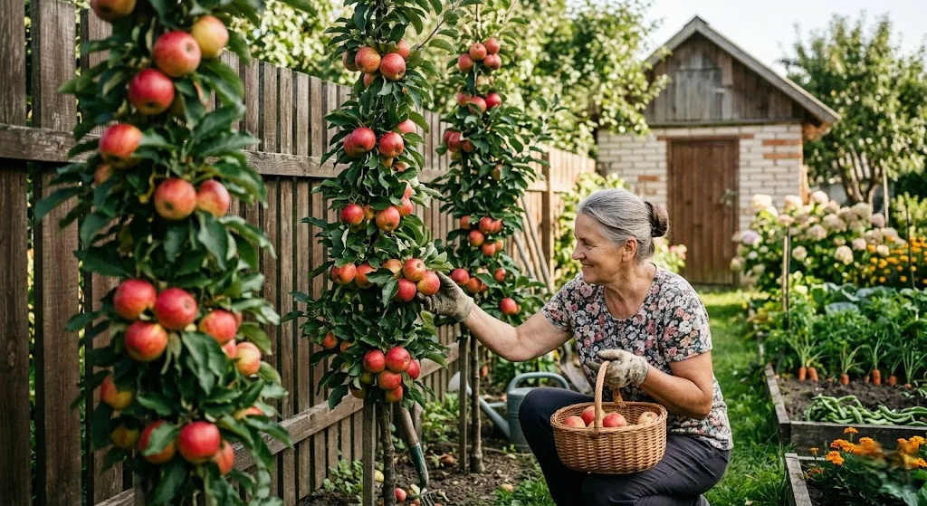 Siaurosios sodo gražuolės: kaip išauginti gausų koloninių obelų derlių mažame sklype Siaurosios sodo gražuolės: kaip išauginti gausų koloninių obelų derlių mažame sklype