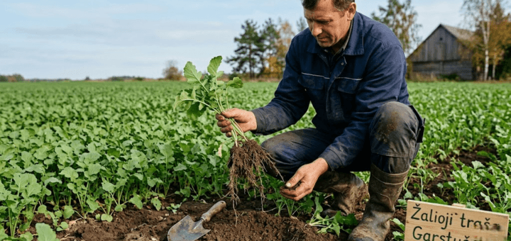 Garstyčių galia: natūralus būdas atgaivinti dirvą ir apsaugoti būsimą derlių