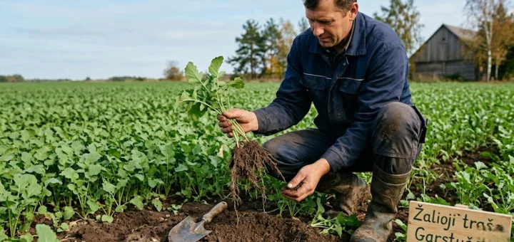 Garstyčių galia: natūralus būdas atgaivinti dirvą ir apsaugoti būsimą derlių