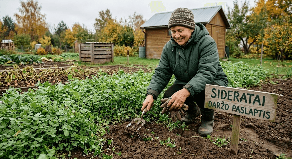 Sideratai: Gamtos Dovana Pavargusiai Žemei ir Sveiko Daržo Paslaptys