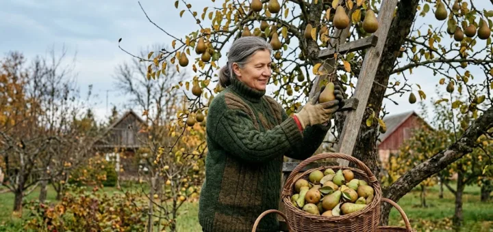 Saldus rudens palikimas: Kaip išsirinkti ir užauginti vėlyvąsias kriaušes, džiuginančias iki pat pavasario