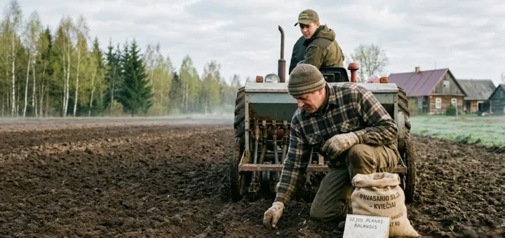 Žemės budimas: praktinis vadovas planuojantiems pavasario sėją Lietuvos klimato sąlygomis