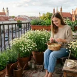 Svajingas ramunėlių sodas balkone: kaip užsiauginti savo ramybės arbatą vidury miesto šurmulio
