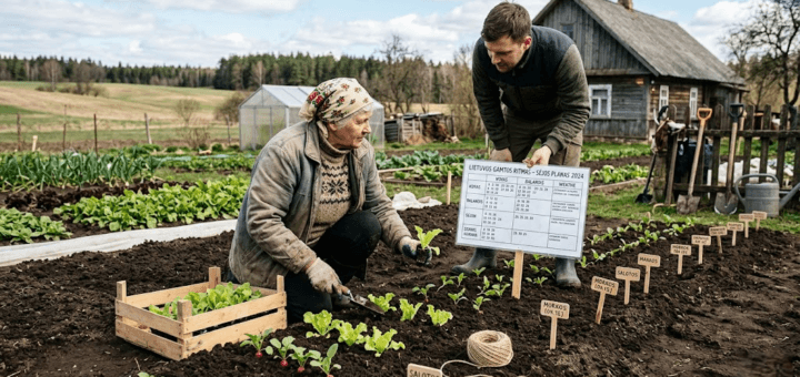 Gamtos ritmas darže: kaip sumaniai planuoti sėją pagal Lietuvos klimatą