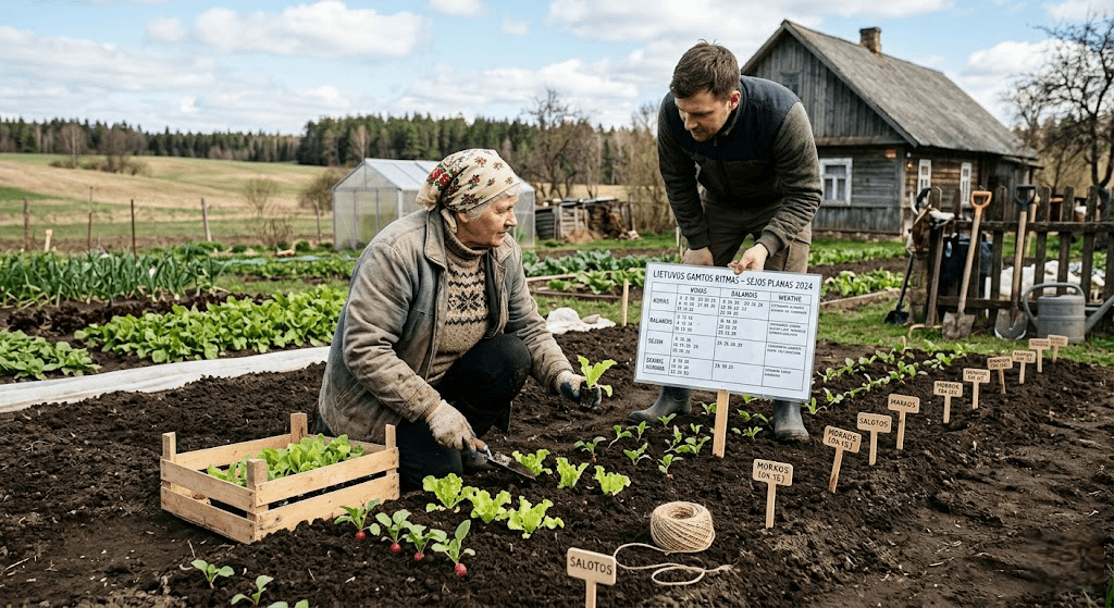Gamtos ritmas darže: kaip sumaniai planuoti sėją pagal Lietuvos klimatą