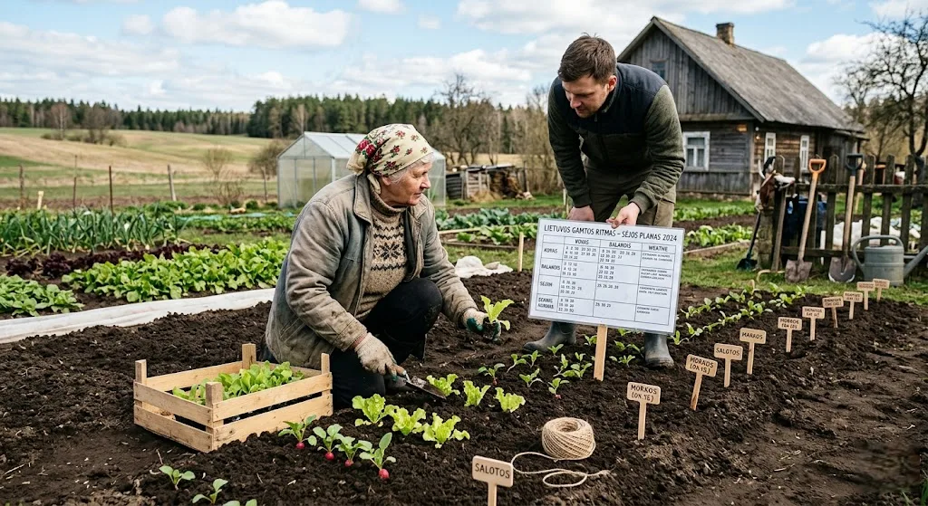 Gamtos ritmas darže: kaip sumaniai planuoti sėją pagal Lietuvos klimatą Gamtos ritmas darže: kaip sumaniai planuoti sėją pagal Lietuvos klimatą