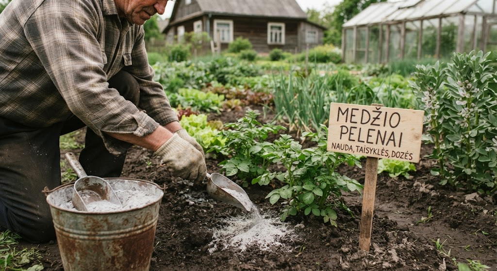 Medžio pelenai darže: nauda, naudojimo taisyklės ir tikslios dozės Medžio pelenai darže: nauda, naudojimo taisyklės ir tikslios dozės