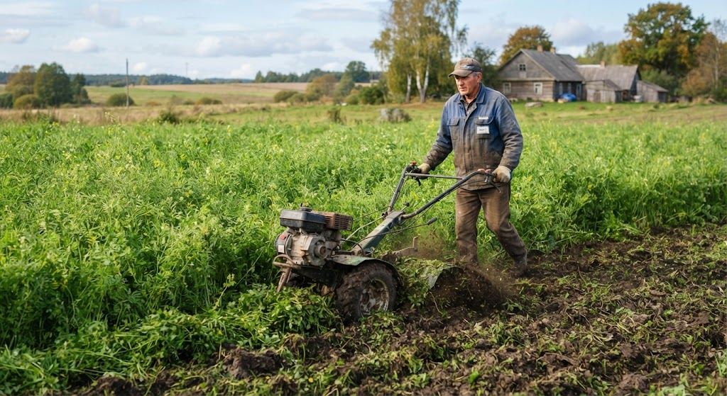 Sideratų įterpimas į dirvą: taisyklės, laikas ir metodai Sideratų įterpimas į dirvą: taisyklės, laikas ir metodai