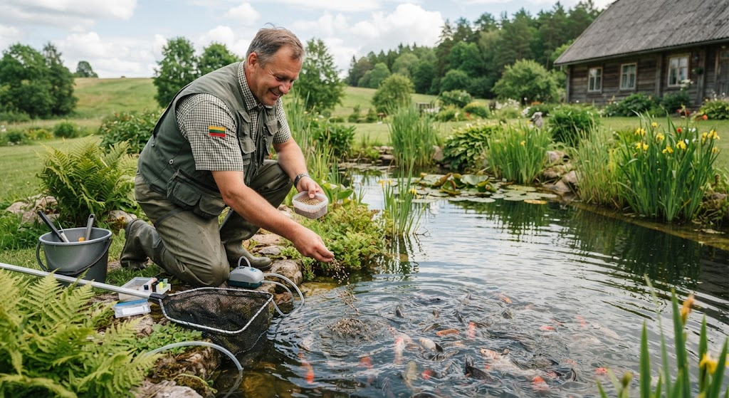 Tvenkinio žuvų priežiūra: praktiniai patarimai ir taisyklės sveikai ekosistemai Tvenkinio žuvų priežiūra: praktiniai patarimai ir taisyklės sveikai ekosistemai