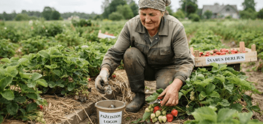 Kaip įveikti braškių puvinį ir išsaugoti derlių