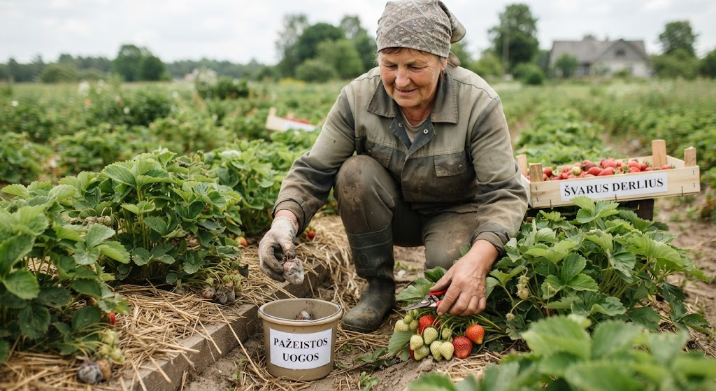 Kaip įveikti braškių puvinį ir išsaugoti derlių Kaip įveikti braškių puvinį ir išsaugoti derlių