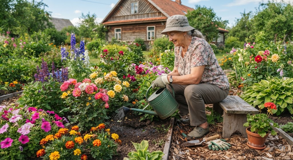 Gėlių Priežiūra Vasarą: Kaip Apsaugoti Augalus Nuo Karščio ir Užtikrinti Ilgą Žydėjimą Gėlių Priežiūra Vasarą: Kaip Apsaugoti Augalus Nuo Karščio ir Užtikrinti Ilgą Žydėjimą