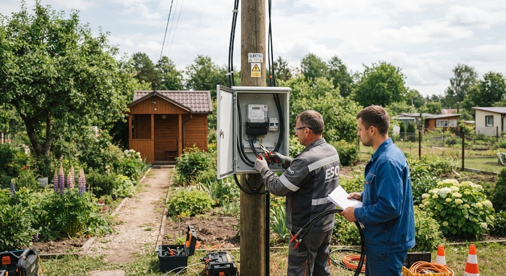 Elektros Įvedimas į Sodo Sklypą: Taisyklės, Žingsniai ir Praktinė Patirtis
