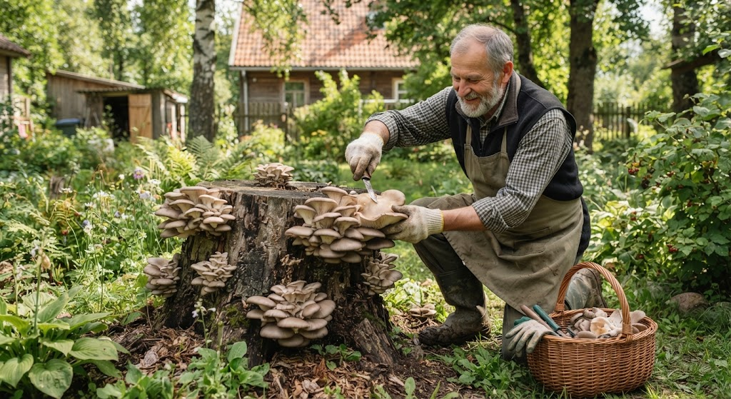 Kreivabudžių Auginimas Ant Kelmų Savo Kieme: Praktinė Patirtis ir Gausus Derlius Kreivabudžių Auginimas Ant Kelmų Savo Kieme: Praktinė Patirtis ir Gausus Derlius