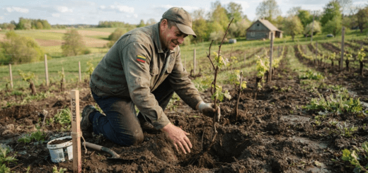Vynuogių Sodinimas Pavasarį: Kaip Įkurti Klestintį Vynuogyną