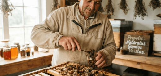 Propolis: Natūralus Gamtos Vaistas ir Jo Nauda Sveikatai