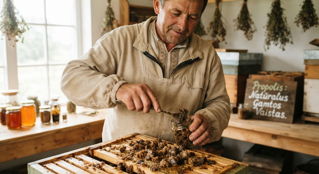 Propolis: Natūralus Gamtos Vaistas ir Jo Nauda Sveikatai Propolis: Natūralus Gamtos Vaistas ir Jo Nauda Sveikatai