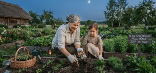 Sėjos kalendorius pagal mėnulį: gamtos ritmai geresniam derliui