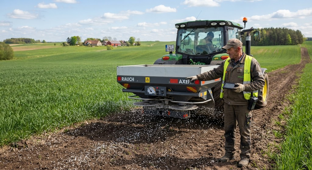 Efektyvus amonio salietros naudojimas: tręšimo normos, strategijos ir agronominiai sprendimai
