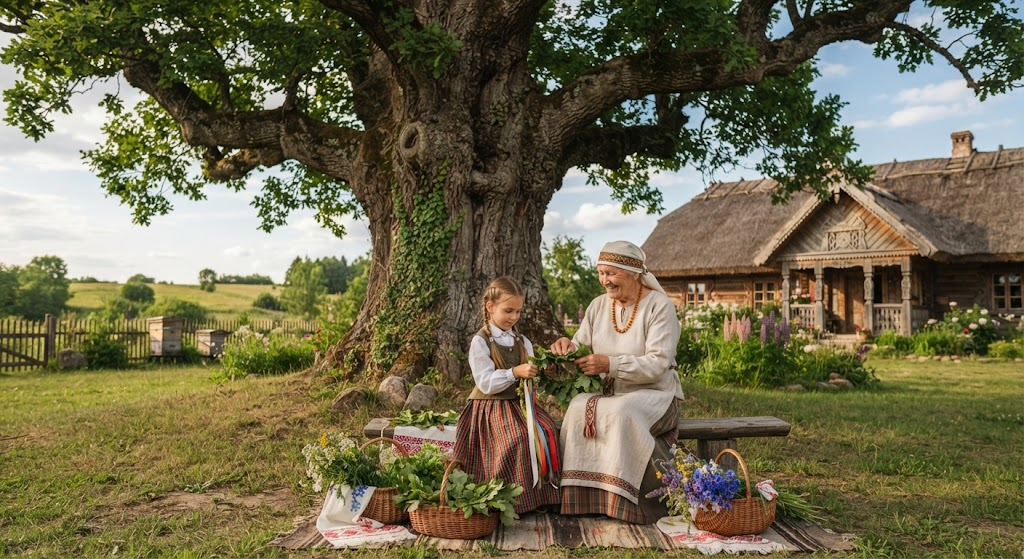 Ąžuolas sodyboje: Simbolika, Tradicijos ir Prasmė Ąžuolas sodyboje: Simbolika, Tradicijos ir Prasmė