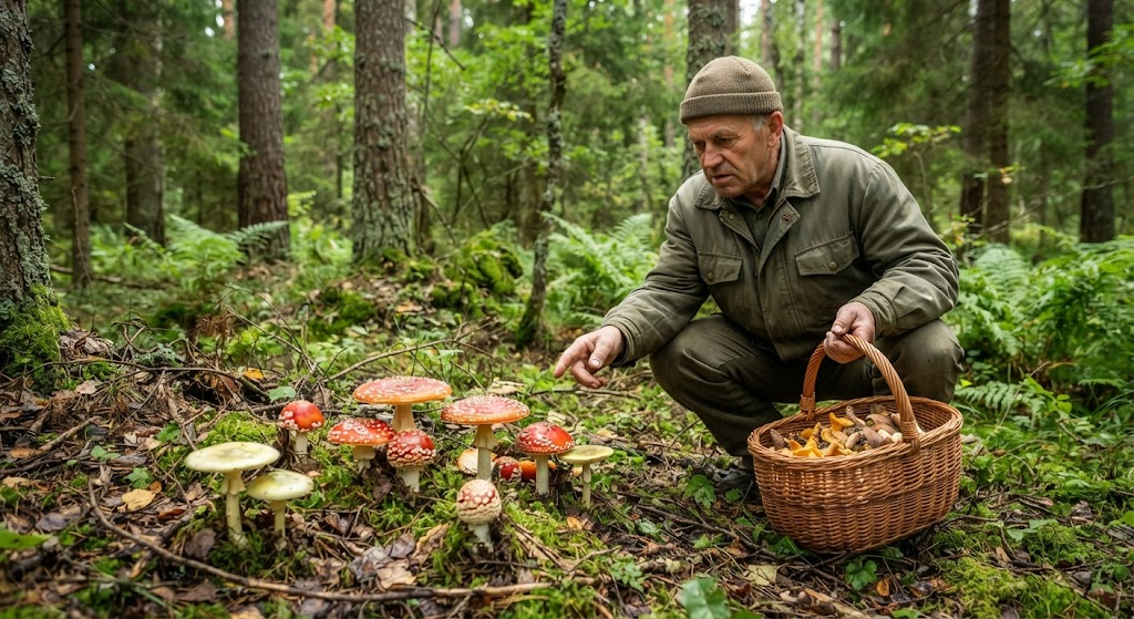 Nuodingi grybai Lietuvos miškuose: Atpažinimas, pavojai ir saugaus grybavimo taisyklės Nuodingi grybai Lietuvos miškuose: Atpažinimas, pavojai ir saugaus grybavimo taisyklės